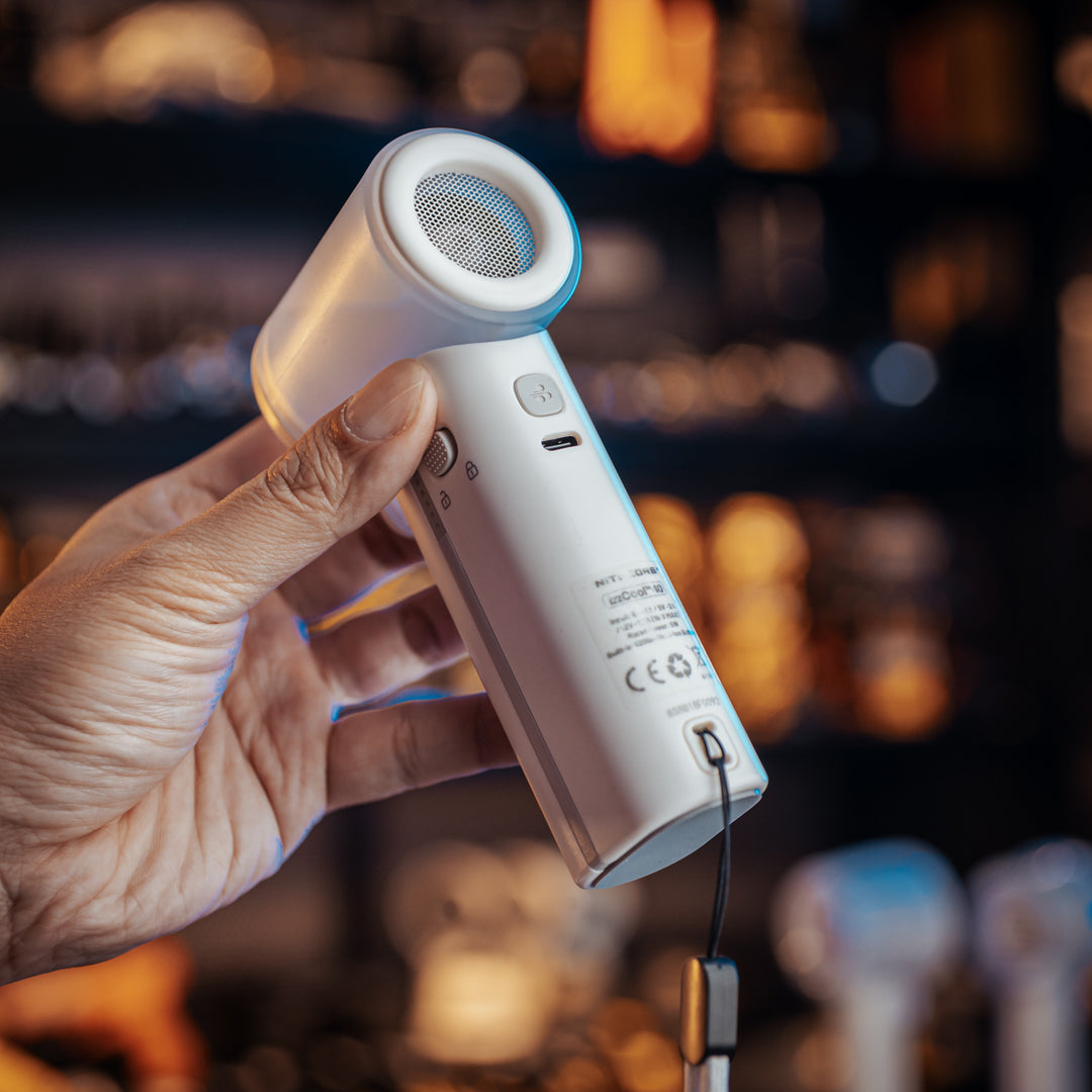 izzCool 40 - High Speed Handheld Air Conditioner Fan (5,200mAh)
