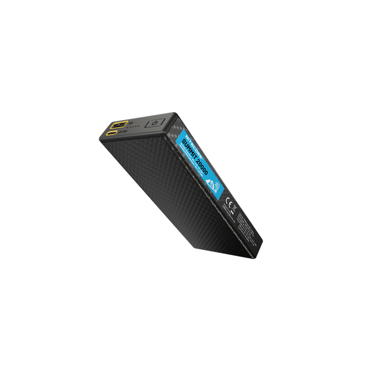 Summit 20000 - carbon fibre power bank - Nitecore Singapore