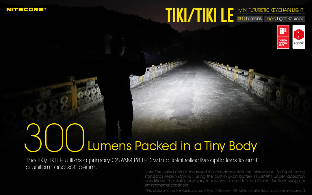 TIKI LE - 300 lumens