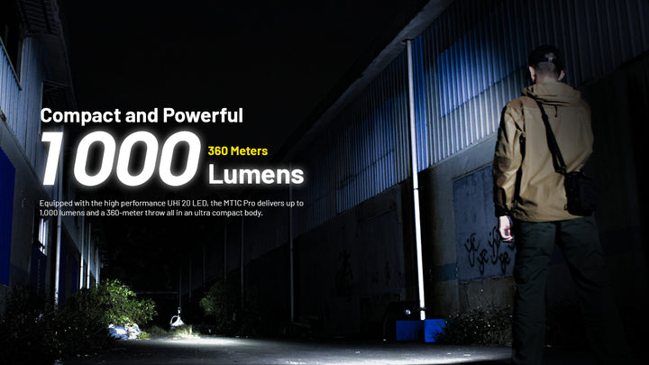 MT1C PRO - 1000 lumens