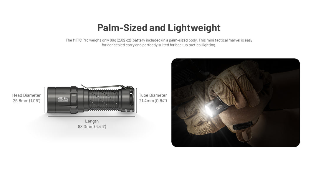 MT1C PRO - 1000 lumens