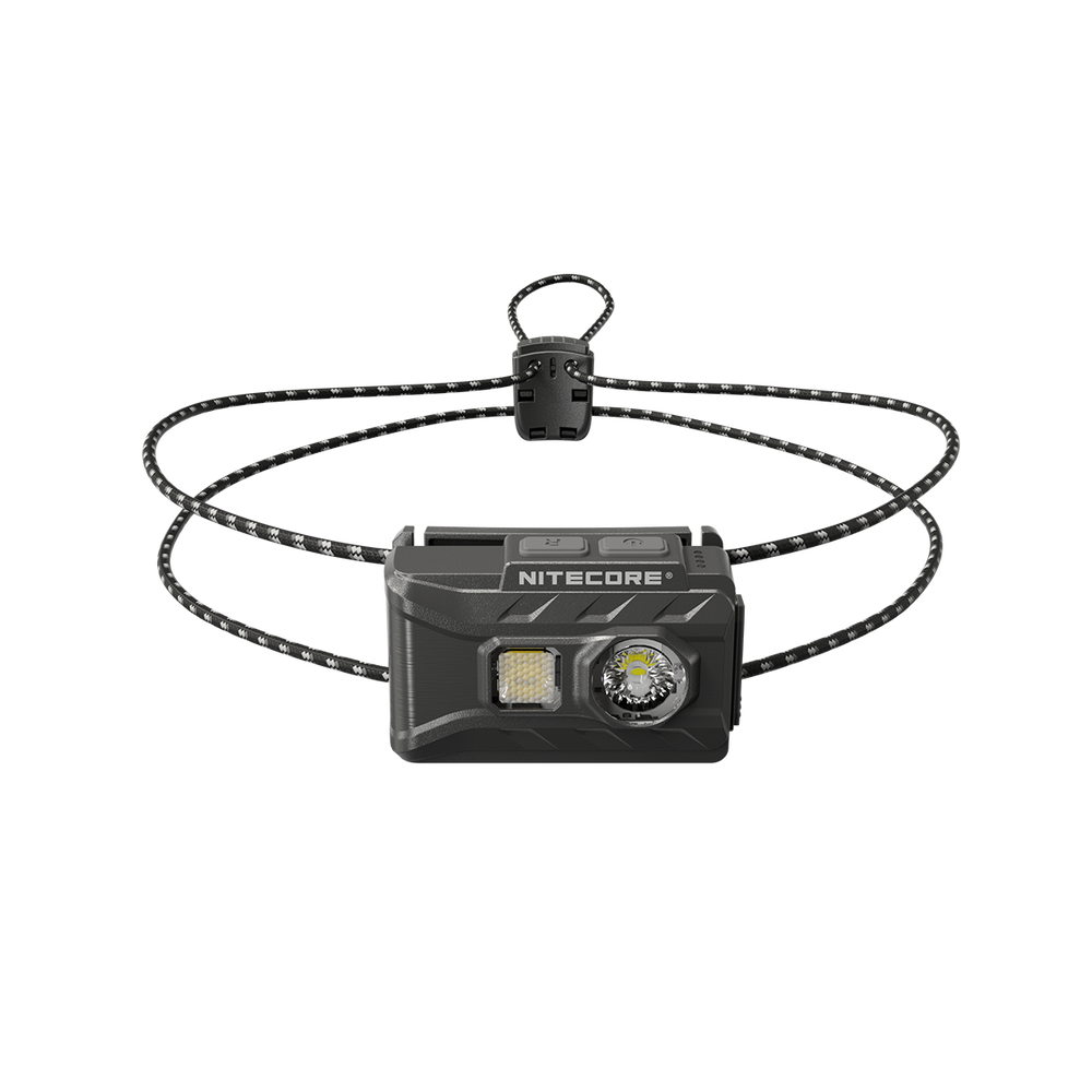 Nitecore NU20 Classic - front view with headband - Nitecore Singapore