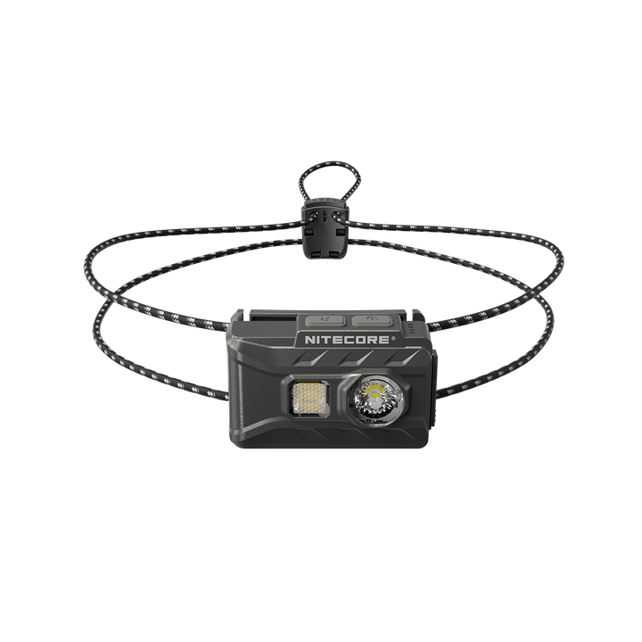 Nitecore NU20 Classic - front view with headband - Nitecore Singapore