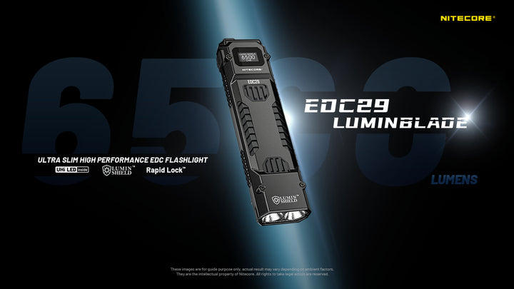 EDC29 - 6500 lumens (Bundle)