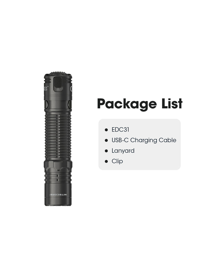 EDC31 - 3500 lumens