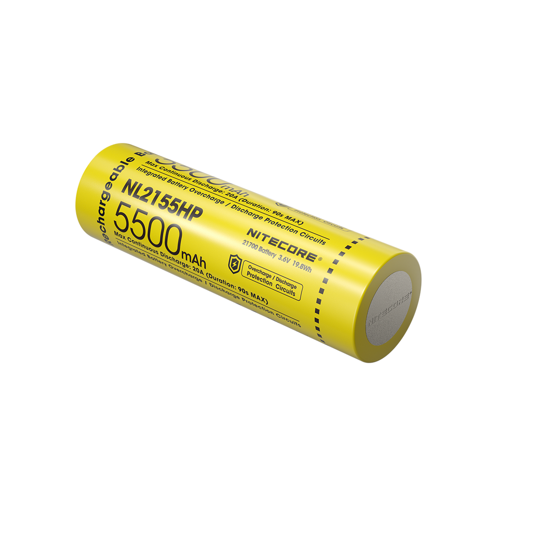 Nitecore NL2155HP - positive terminal detail - Nitecore Singapore