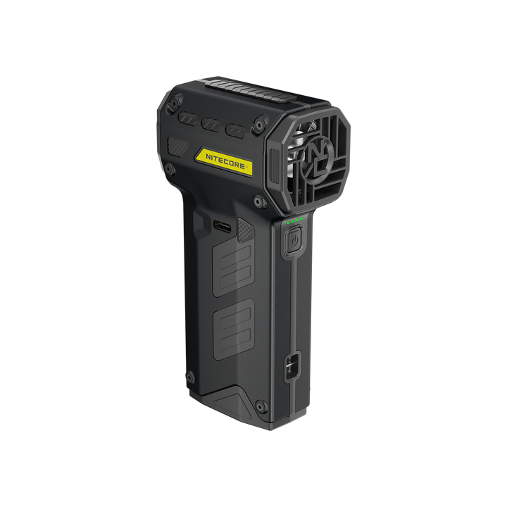 CW23 Black - rear fan intake view - Nitecore Singapore
