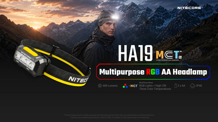 Nitecore HA19 headlamp - Nitecore Singapore