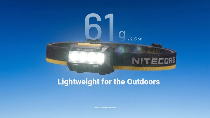 Nitecore HA19 headlamp - Nitecore Singapore