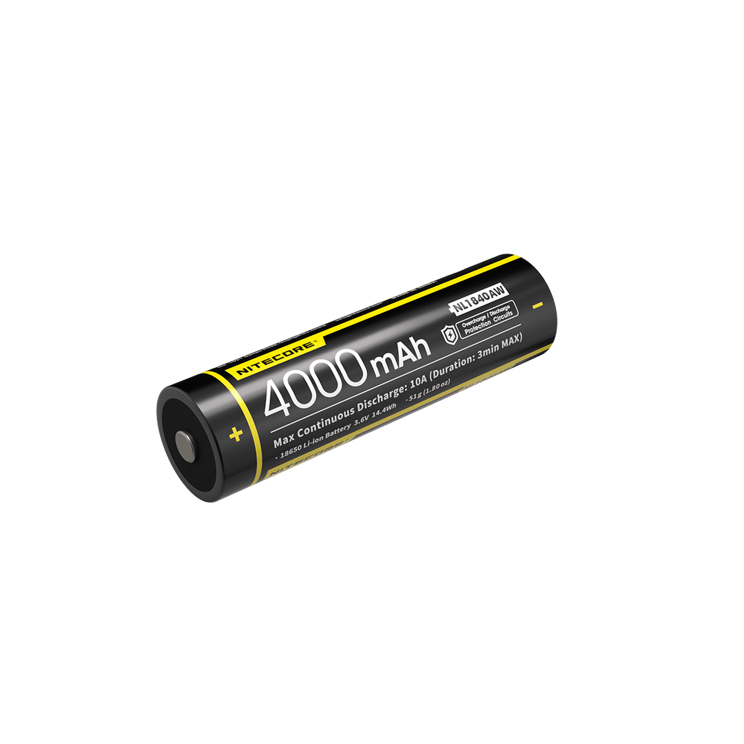 Nitecore NL1840AW All-Weather 18650 Battery - Nitecore Singapore