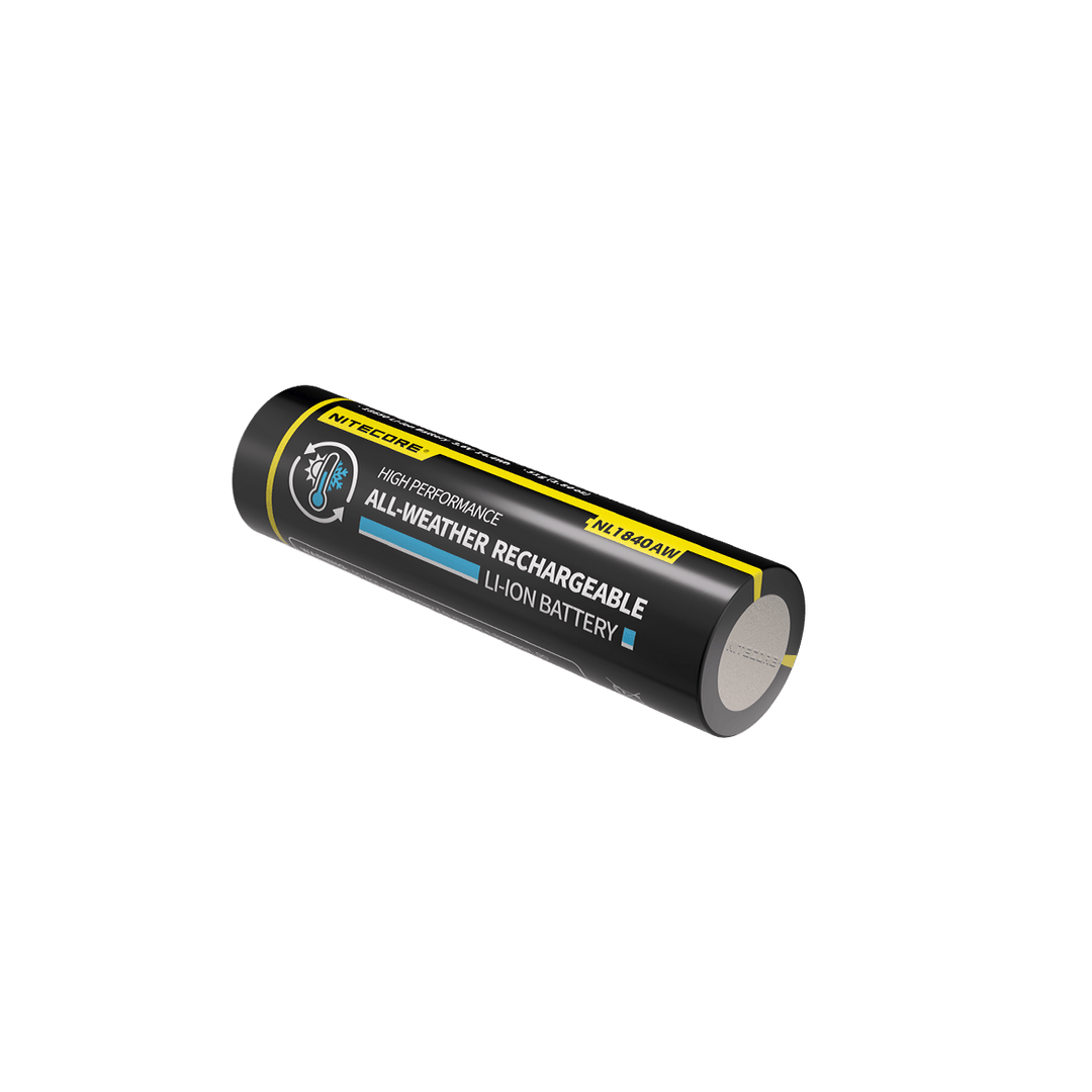 Nitecore NL1840AW All-Weather Rechargeable Li-ion Battery - Nitecore Singapore