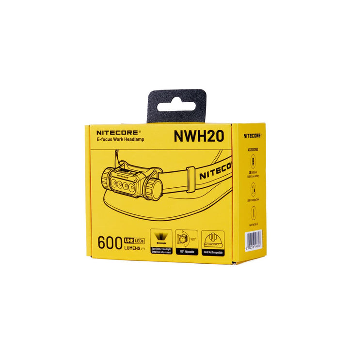 NWH20 - box contents - Nitecore Singapore