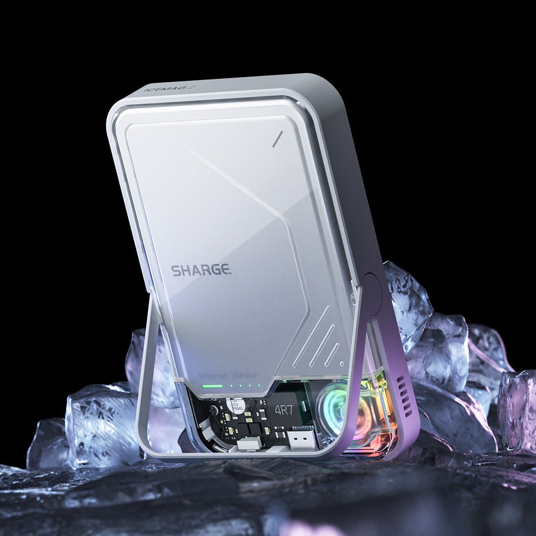 Sharge ICEMAG 2 (10,000mAh 3A 30W Qi2 Wireless)