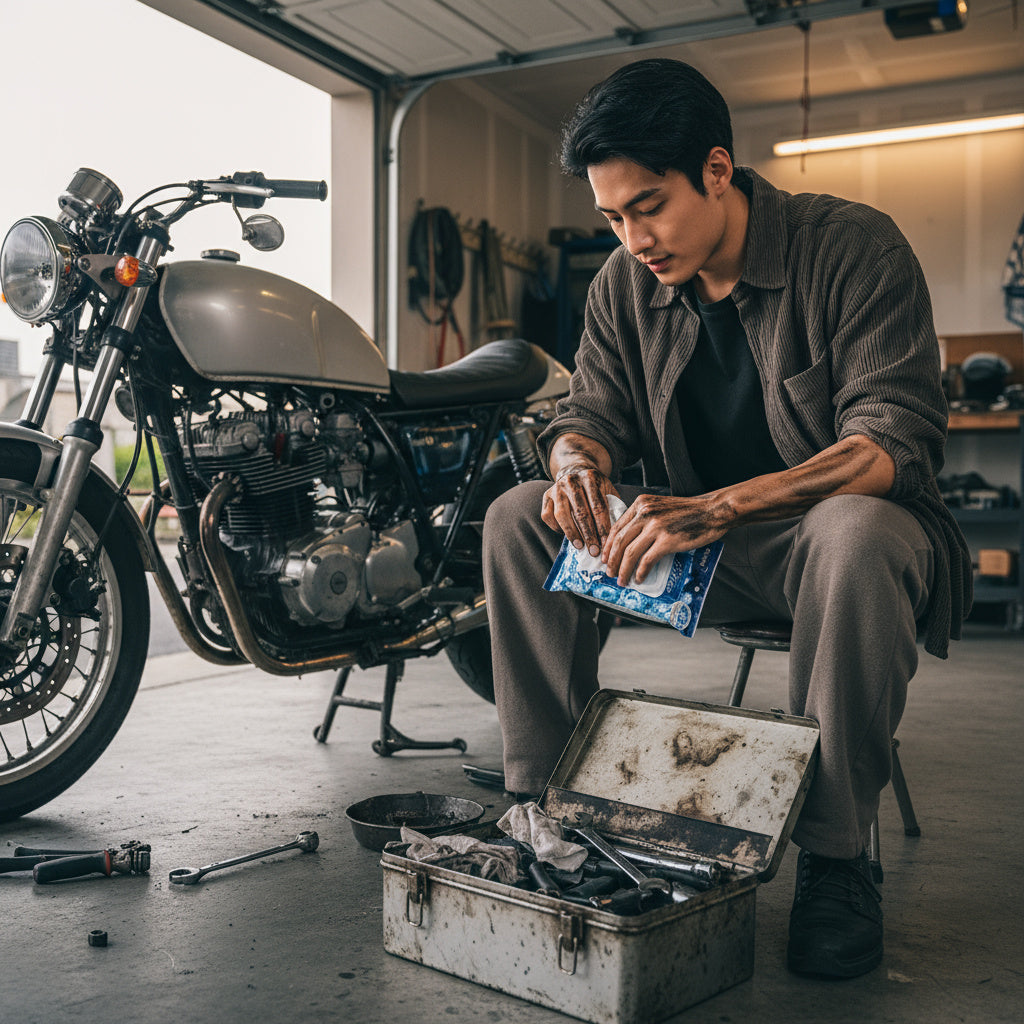 GATSBY Body Wipes Icy Cold Citrus (Removes Sweat & Body Odour)