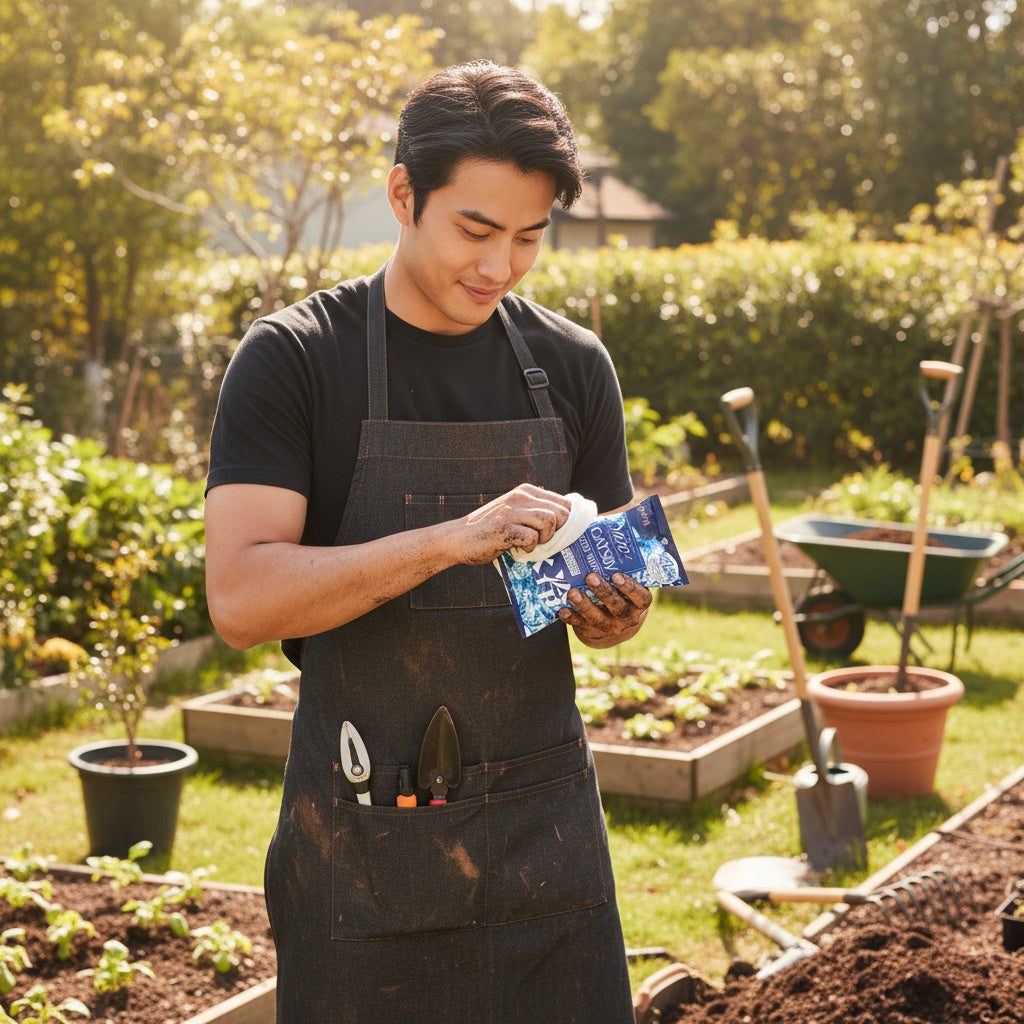 GATSBY Body Wipes Icy Cold Citrus (Removes Sweat & Body Odour)