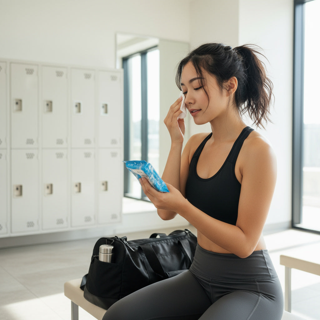 GATSBY Facial Wipes Icy Cold (Wipes Away Dead Skin Cells And Oil Shine)