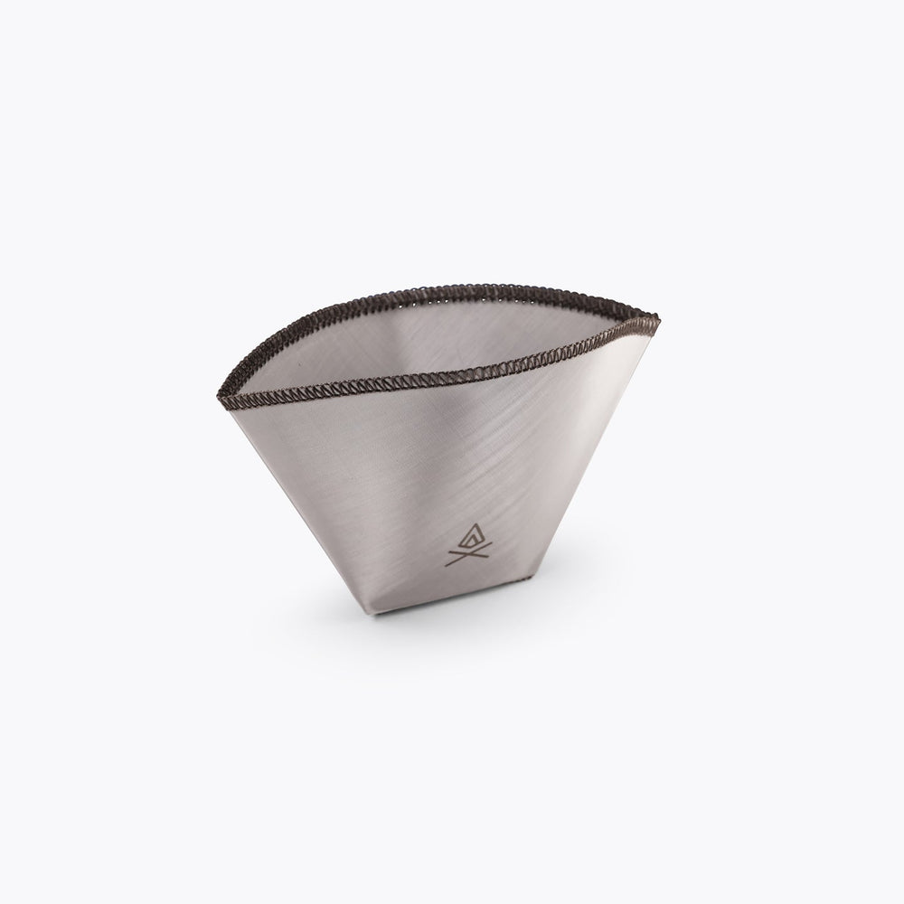VSSL Nest #1 Mesh Filter - open cone standing upright - Nitecore Singapore