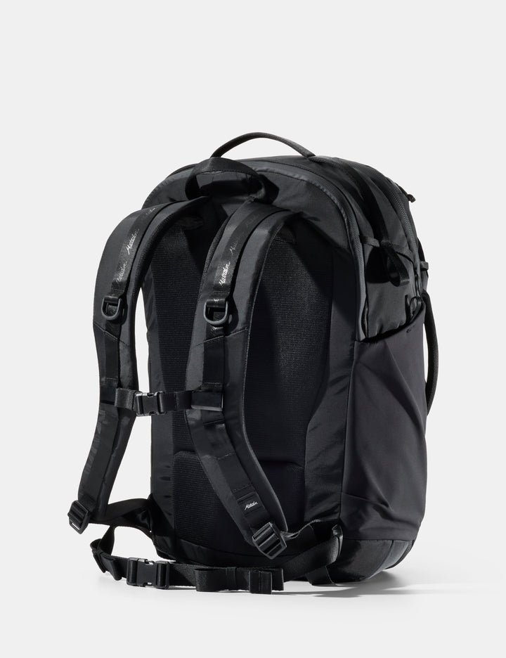 Matador 30L Carry-On Travel Pack in Black - black backpack on a white background