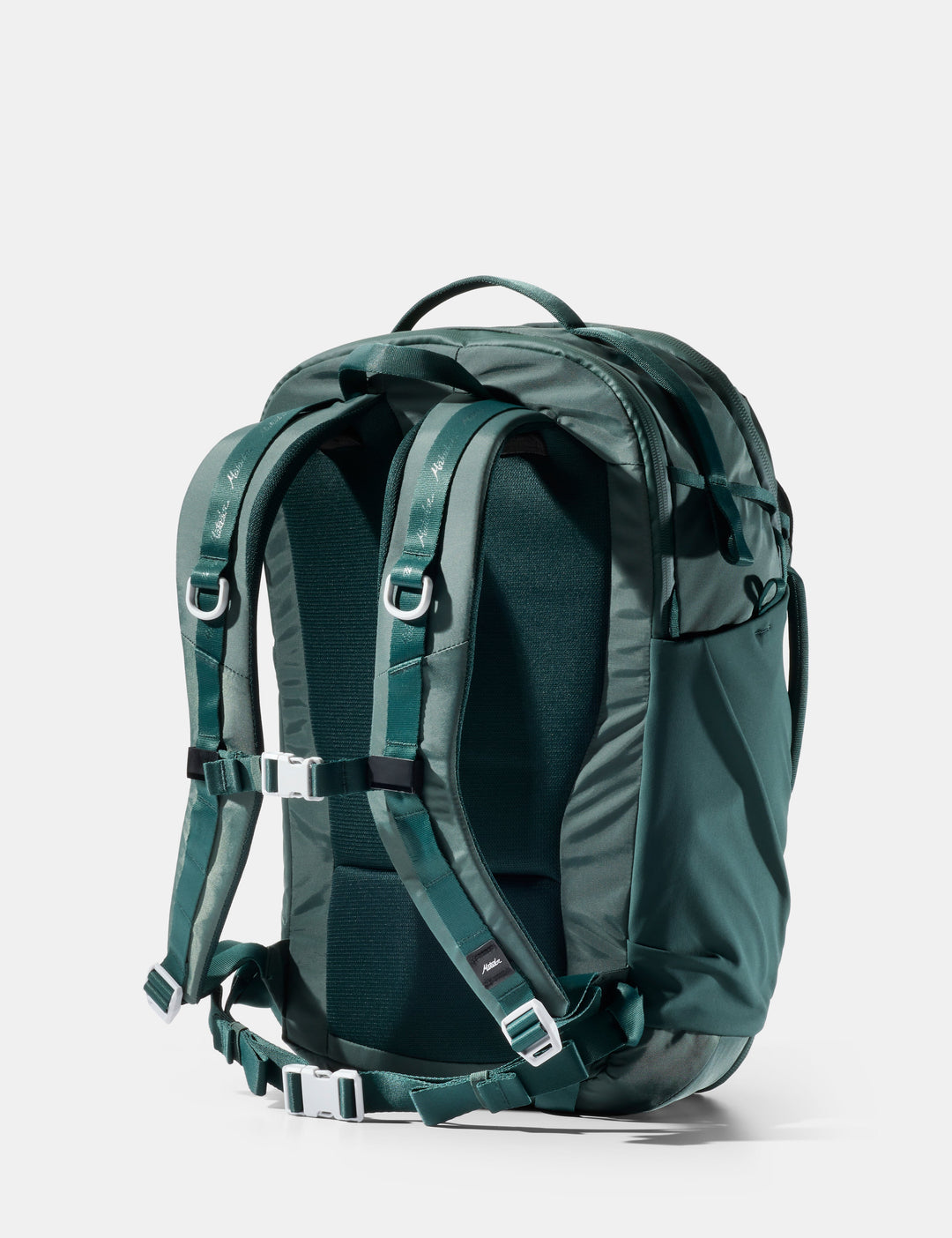 Matador 30L Carry-On Travel Pack in Juniper - green backpack on a white background