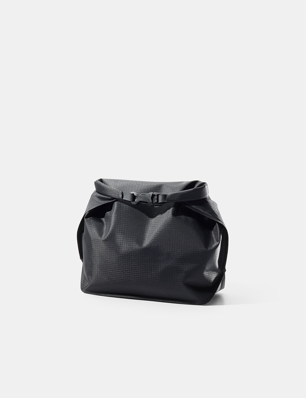Matador FlatPak Waterproof Toiletry Case (V2) in Black - black toiletry case on a light gray background