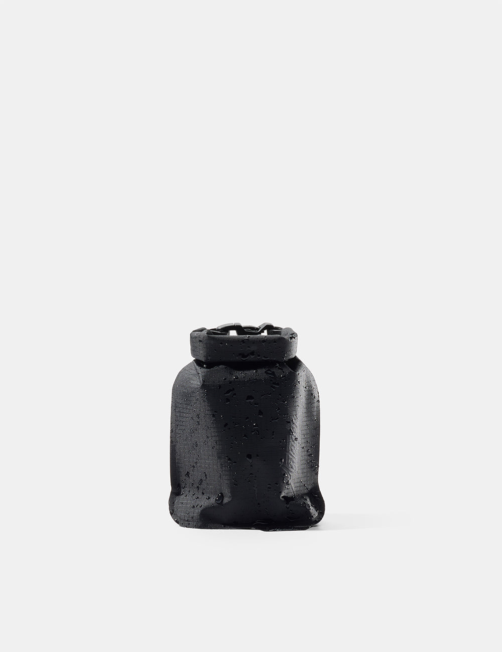 Matador FlatPak Travel Soap Bar Case (V2) in Black - black soap bar case on a white background