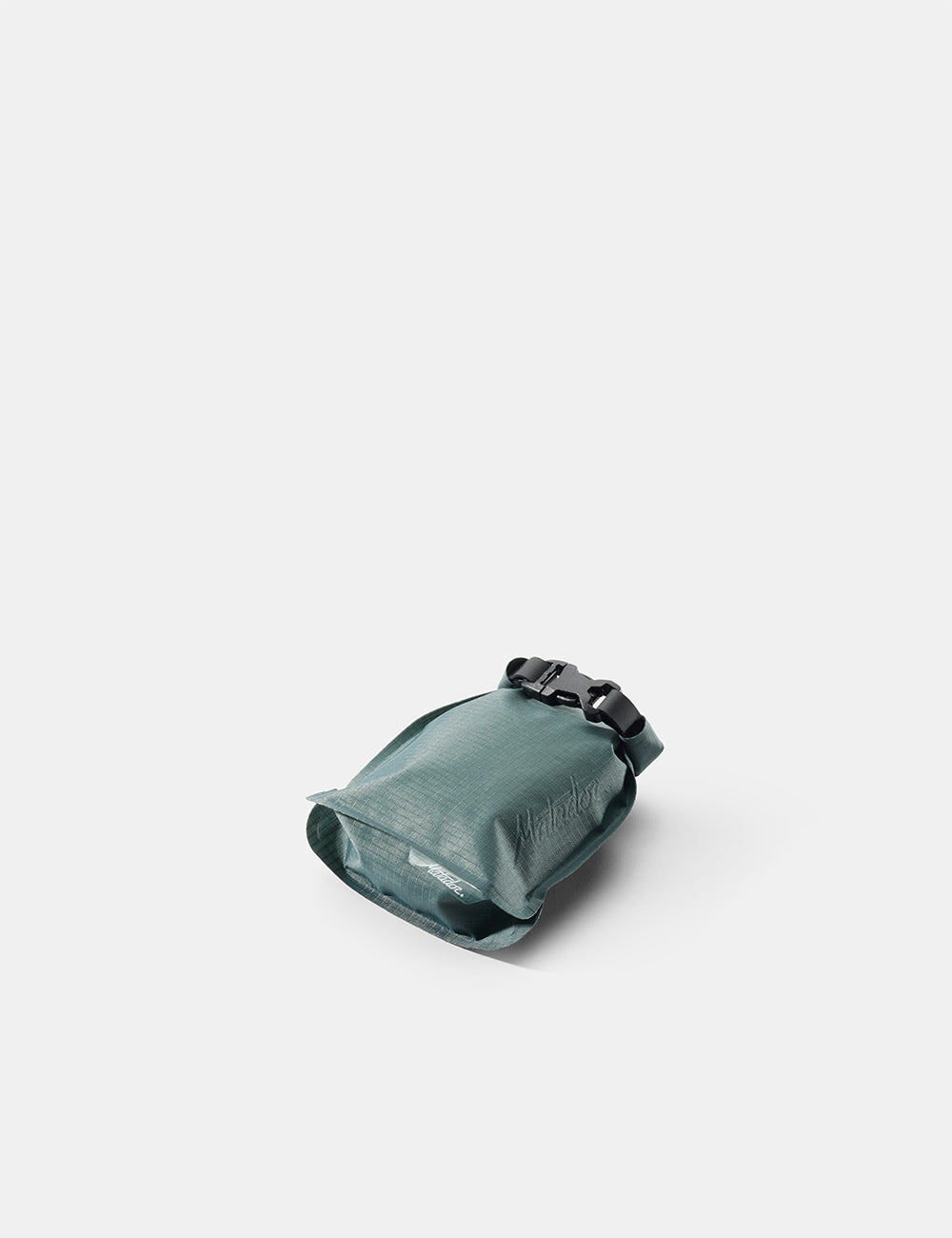 Matador FlatPak Travel Soap Bar Case (V2) in Juniper - blue-green soap bar case on a white background