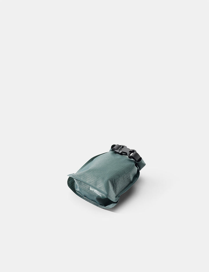 Matador FlatPak Travel Soap Bar Case (V2) in Juniper - blue-green soap bar case on a white background