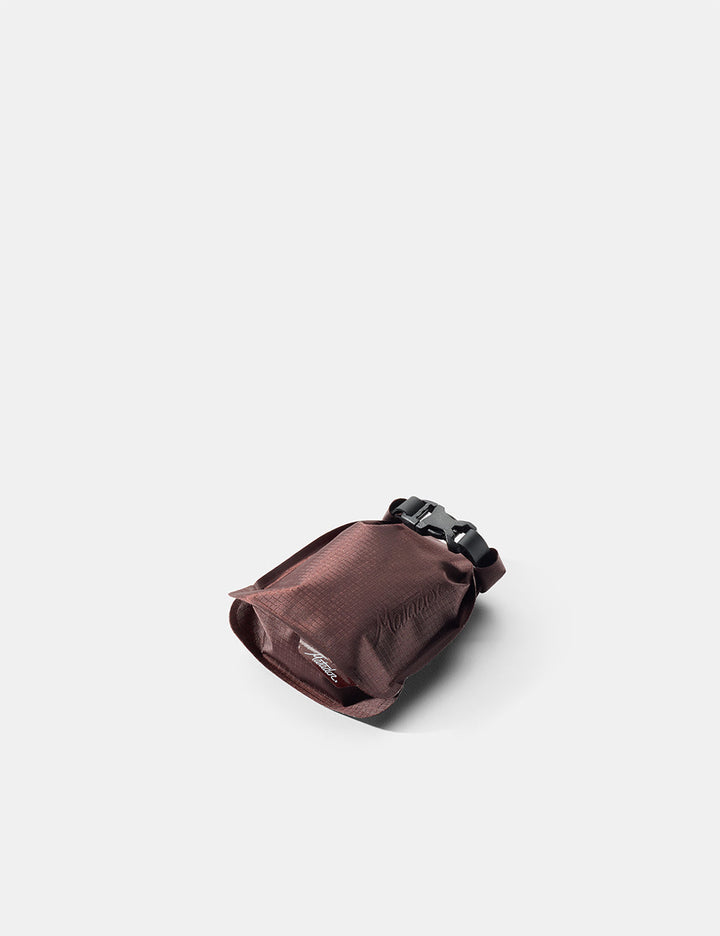 Matador FlatPak Travel Soap Bar Case (V2) in Garnet - garnet soap bar case on a white background
