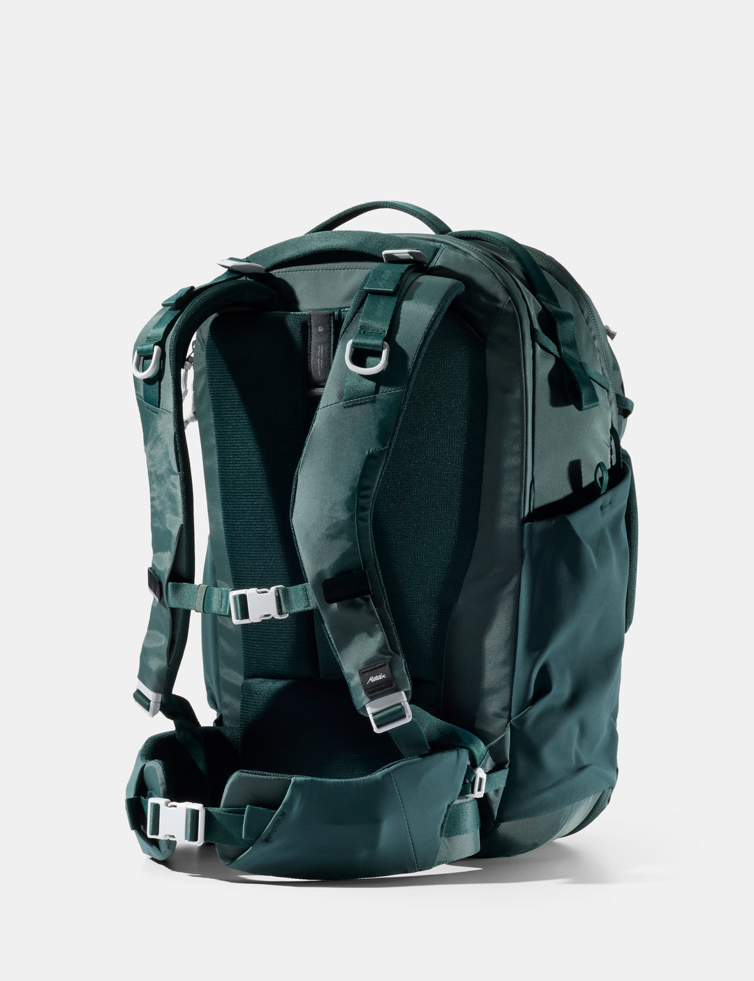Matador 35L Global Travel Pack in Juniper - green backpack on a white background