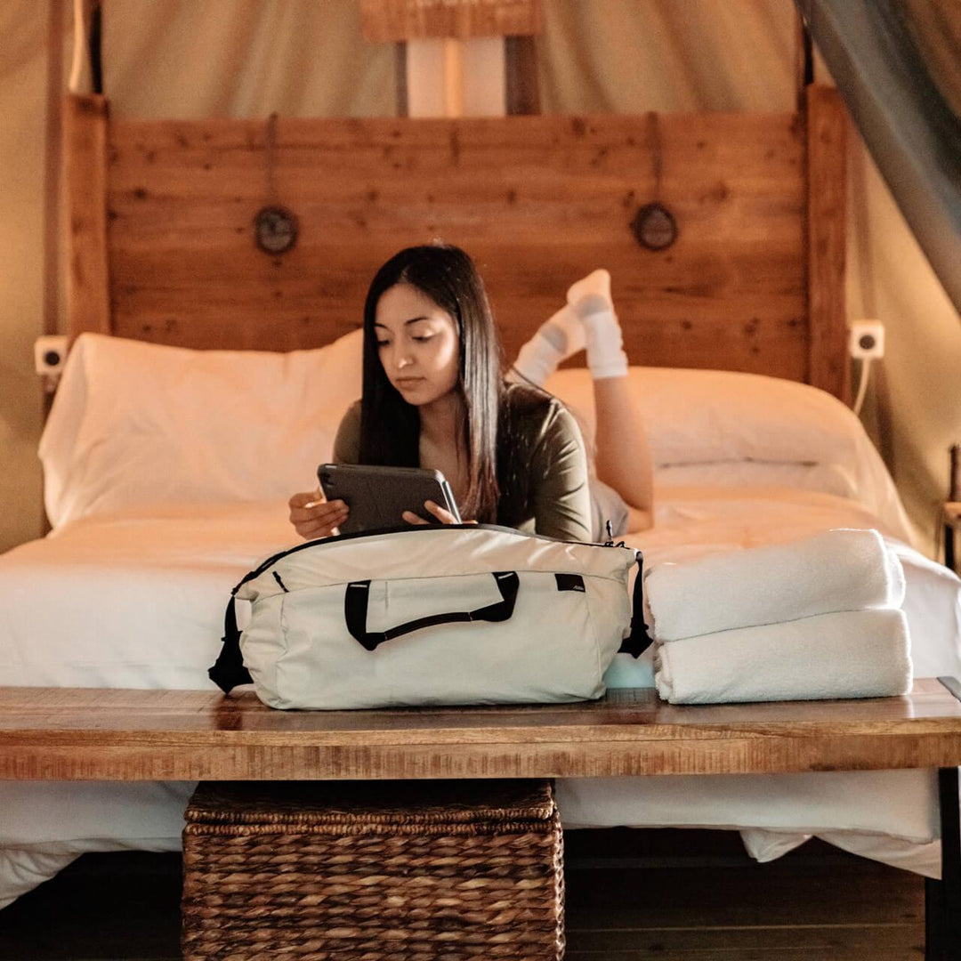 ReFraction™ Packable Duffle (White) - 25L