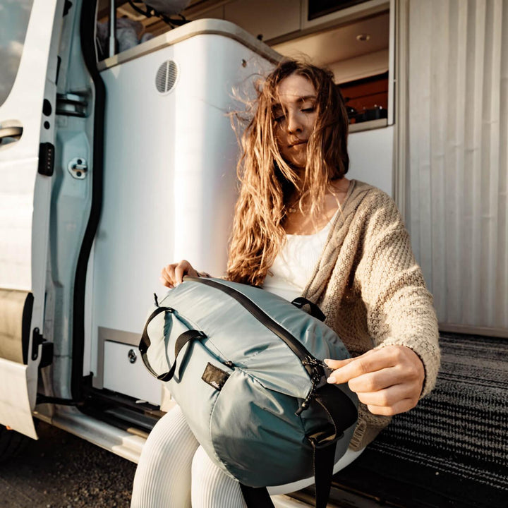 ReFraction™ Packable Duffle (White) - 25L