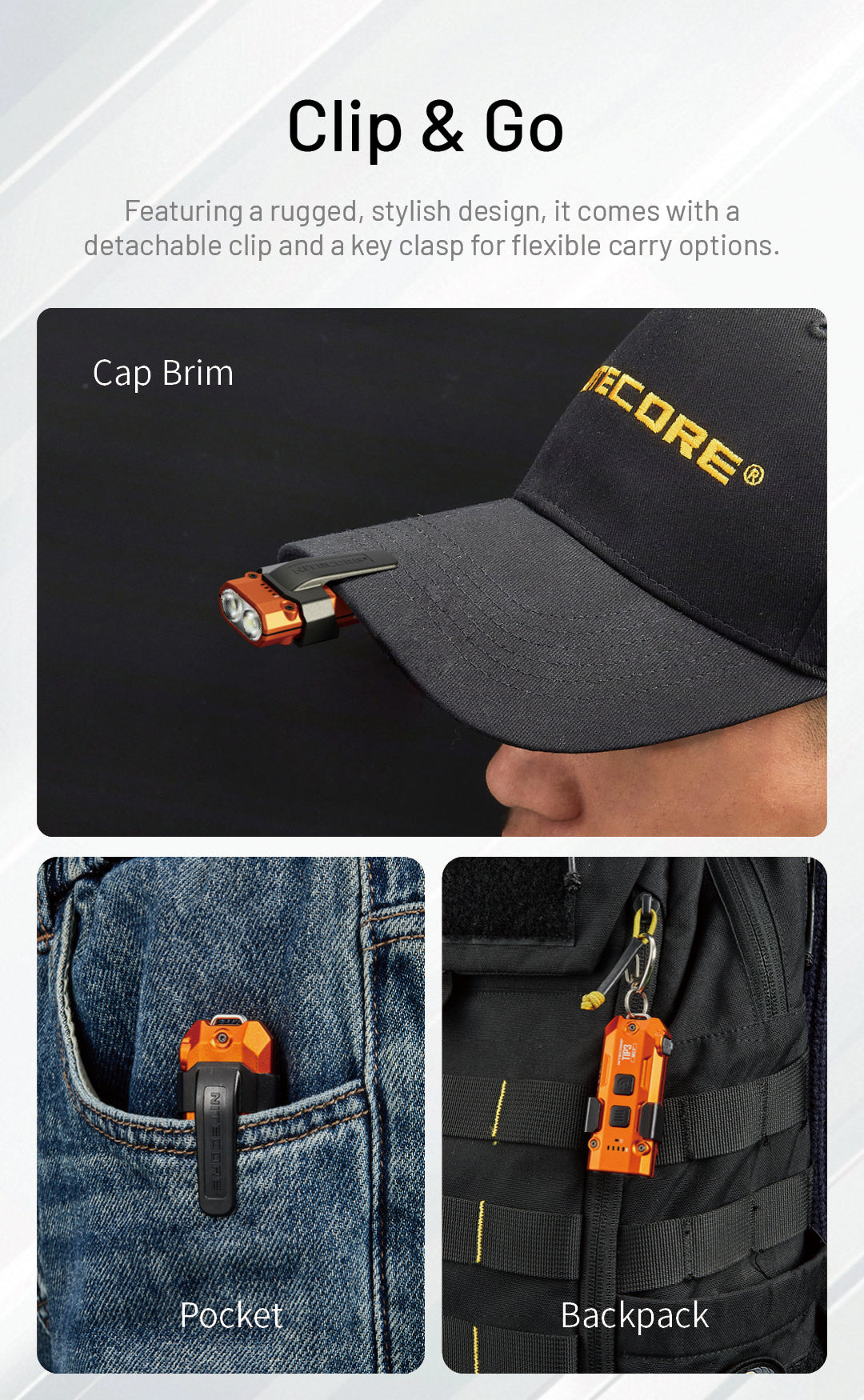 TIP 3 (Orange) - 720 lumens