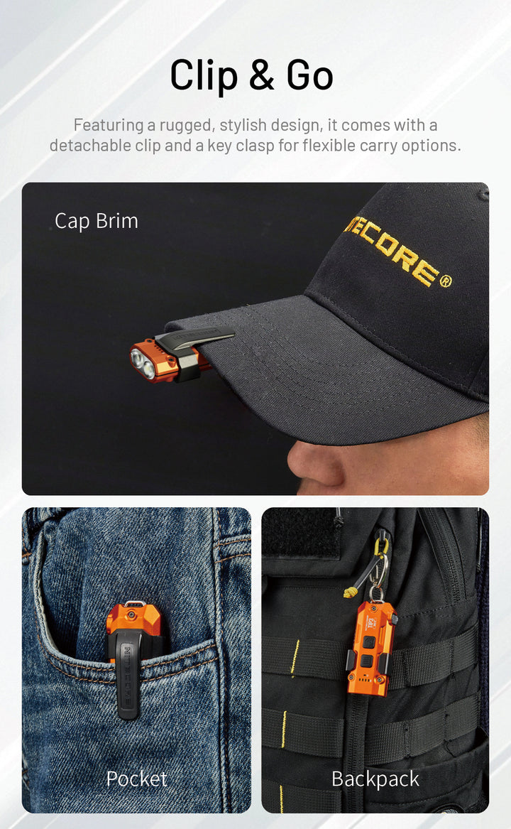 TIP 3 (Orange) - 720 lumens