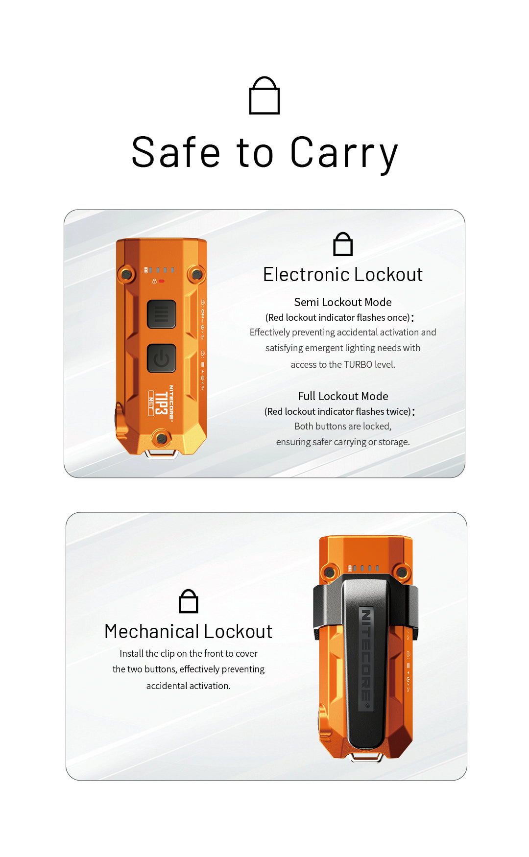 TIP 3 (Orange) - 720 lumens