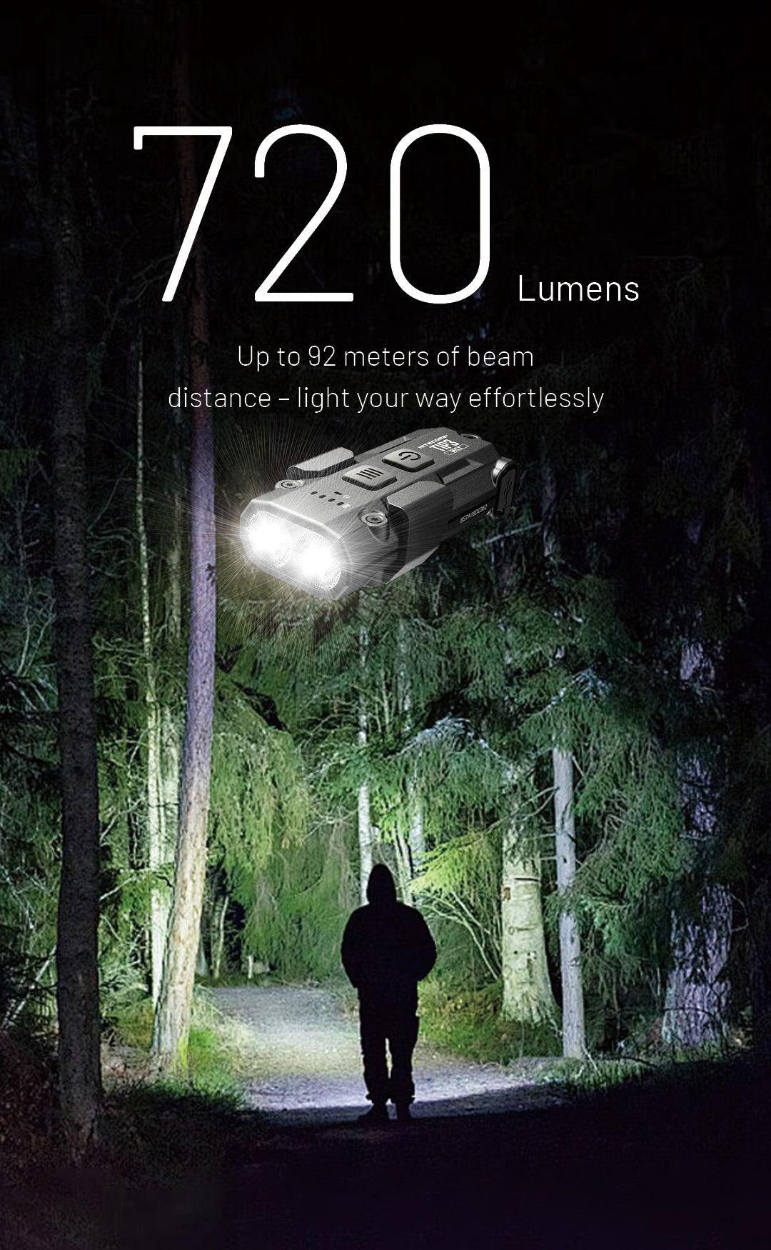 TIP 3 (Orange) - 720 lumens