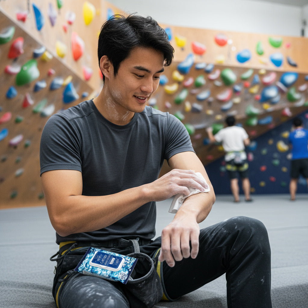 GATSBY Body Wipes Icy Cold Citrus (Removes Sweat & Body Odour)