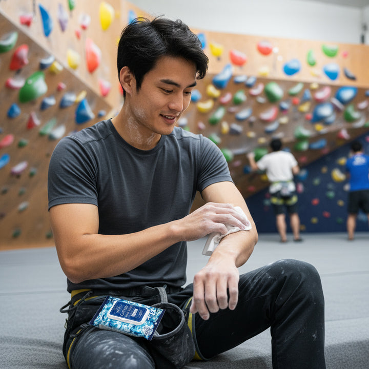 GATSBY Body Wipes Icy Cold Citrus (Removes Sweat & Body Odour)