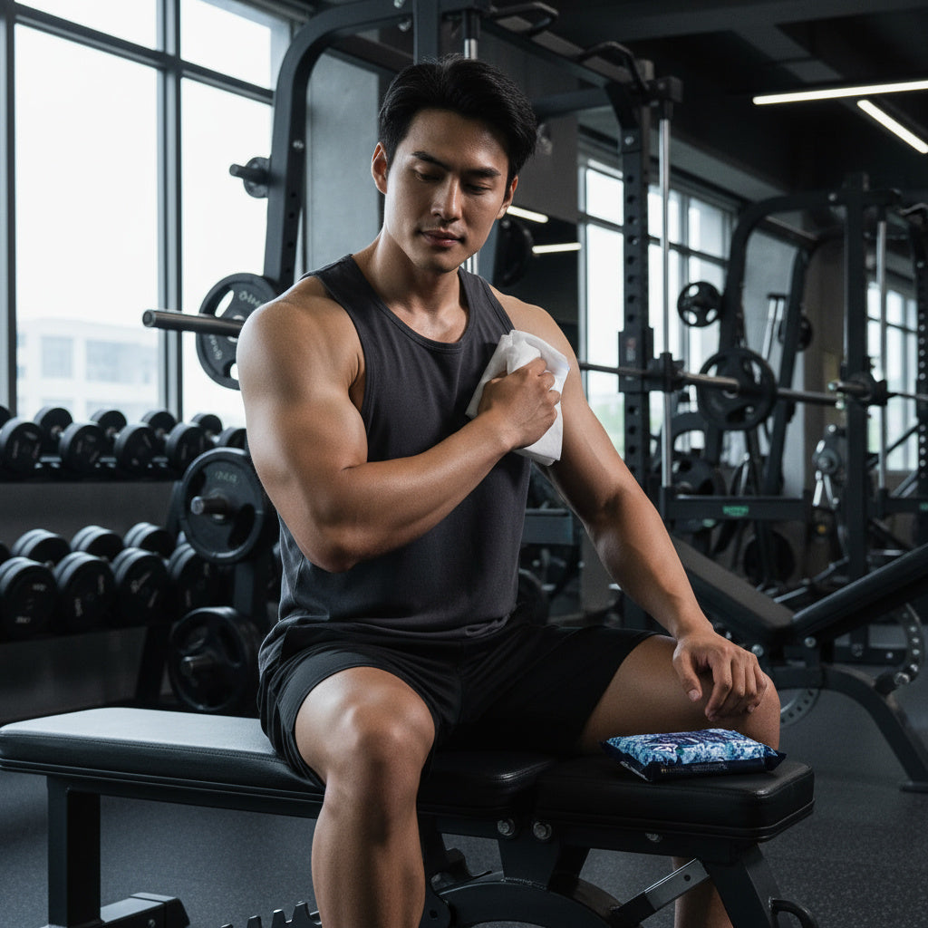 GATSBY Body Wipes Icy Cold Citrus (Removes Sweat & Body Odour)