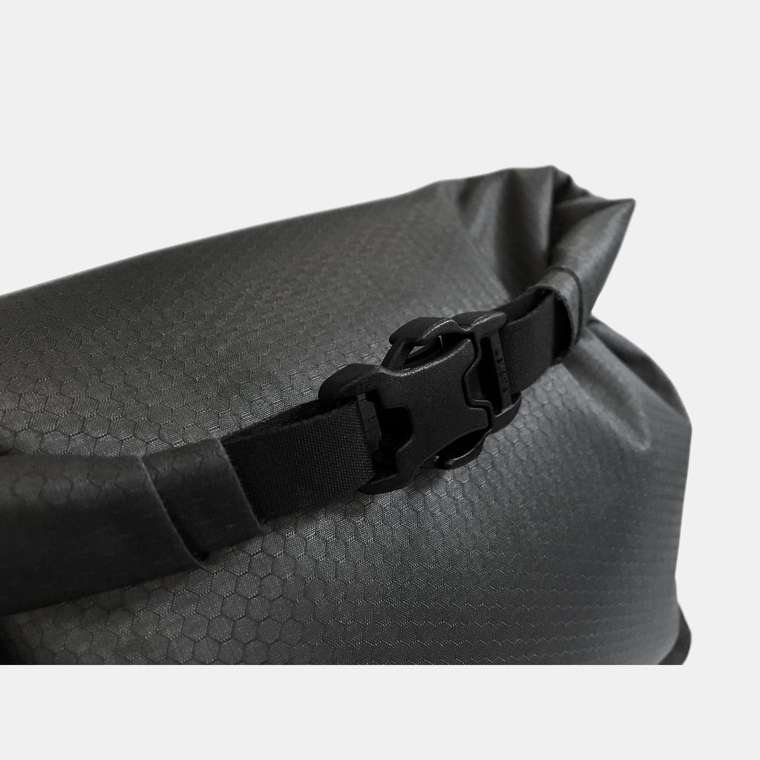 FlatPak Waterproof Toiletry Case in use