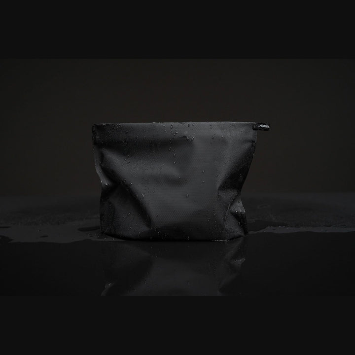 FlatPak Zipper Toiletry Case in use