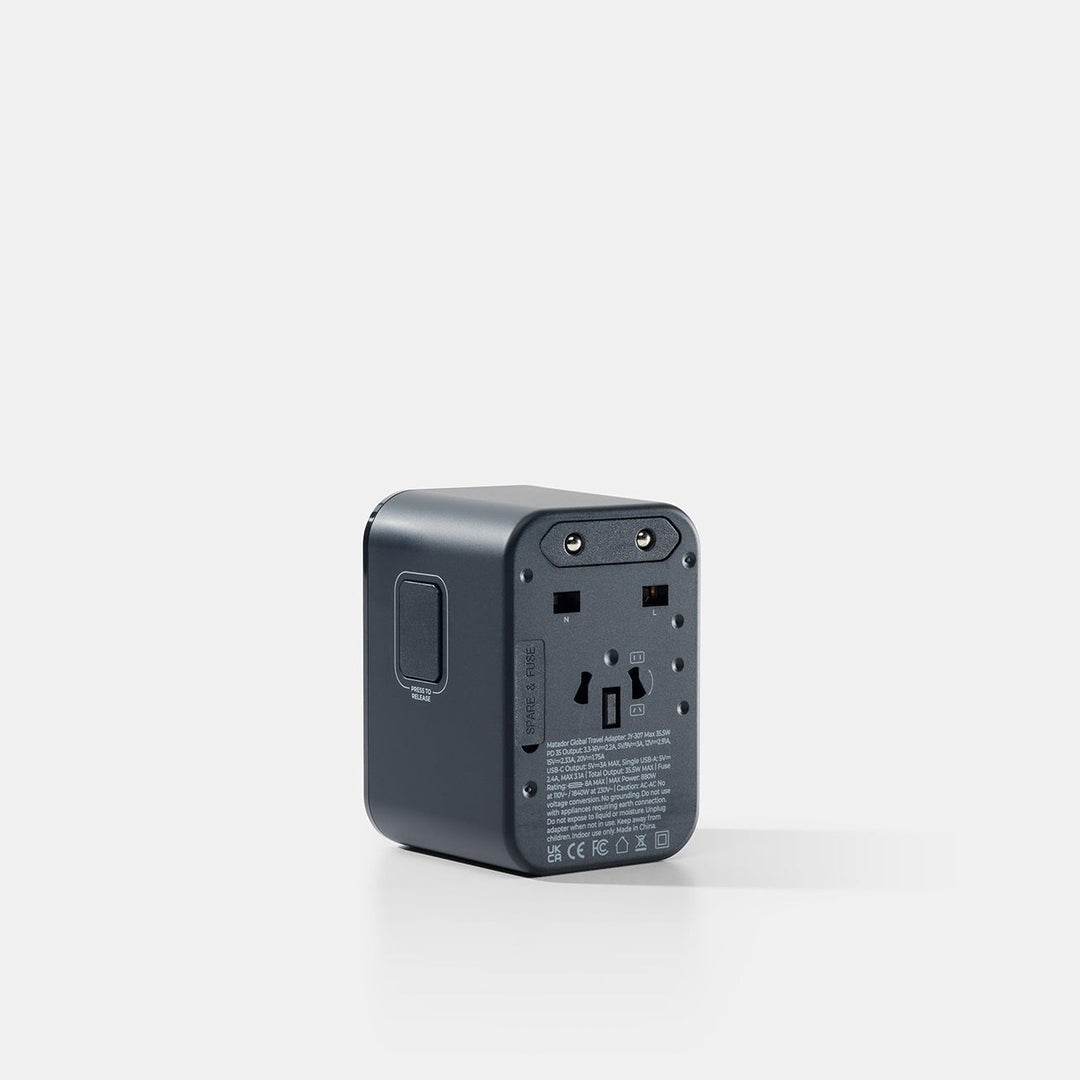 Matador Global Travel Adapter - Black