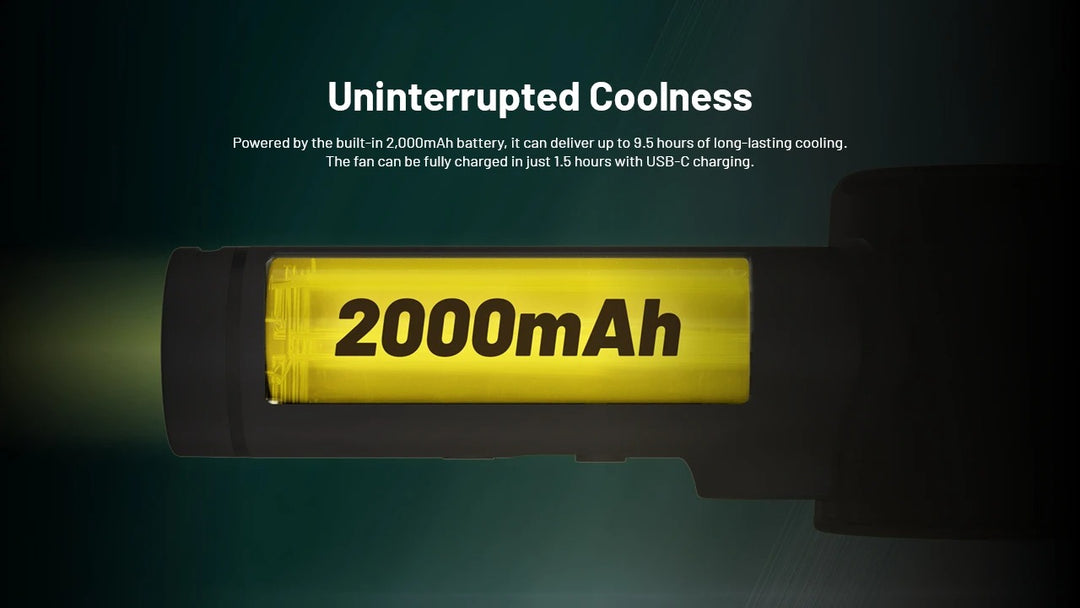 izzCool 20 - Handheld Air Conditioner Fan (2,000mAh)