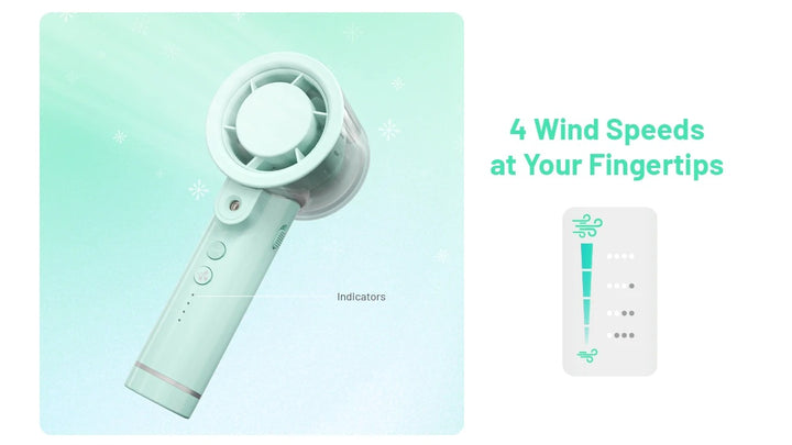 izzCool 20 - Handheld Air Conditioner Fan (2,000mAh)
