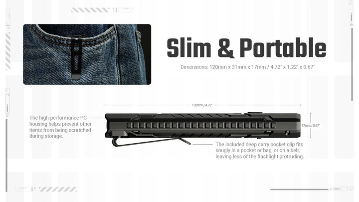 EDC07 (Tan) - 1500 lumens