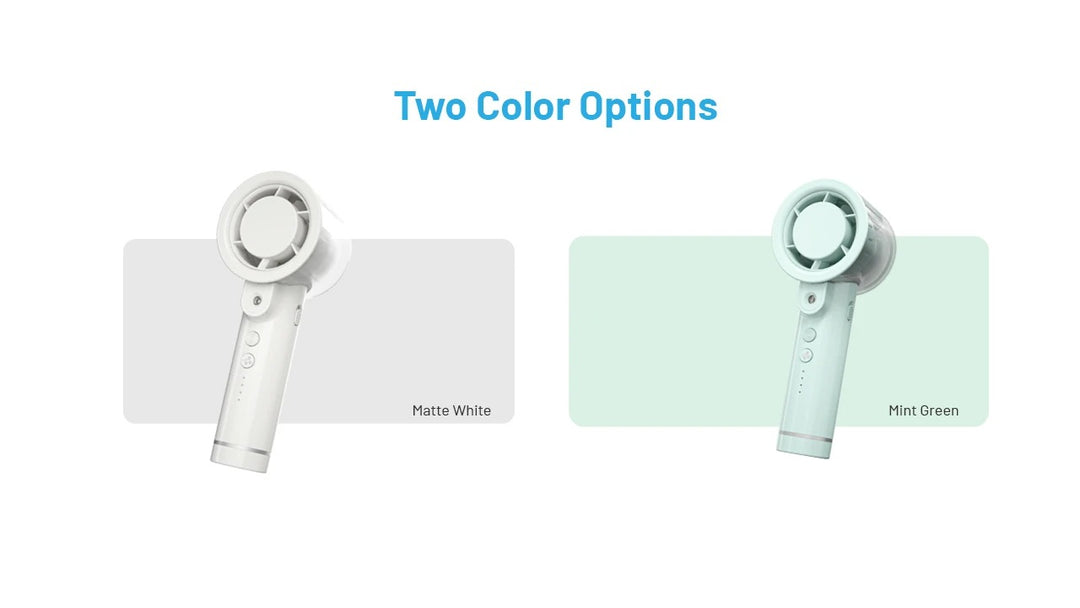 izzCool 20 - Handheld Air Conditioner Fan (2,000mAh)