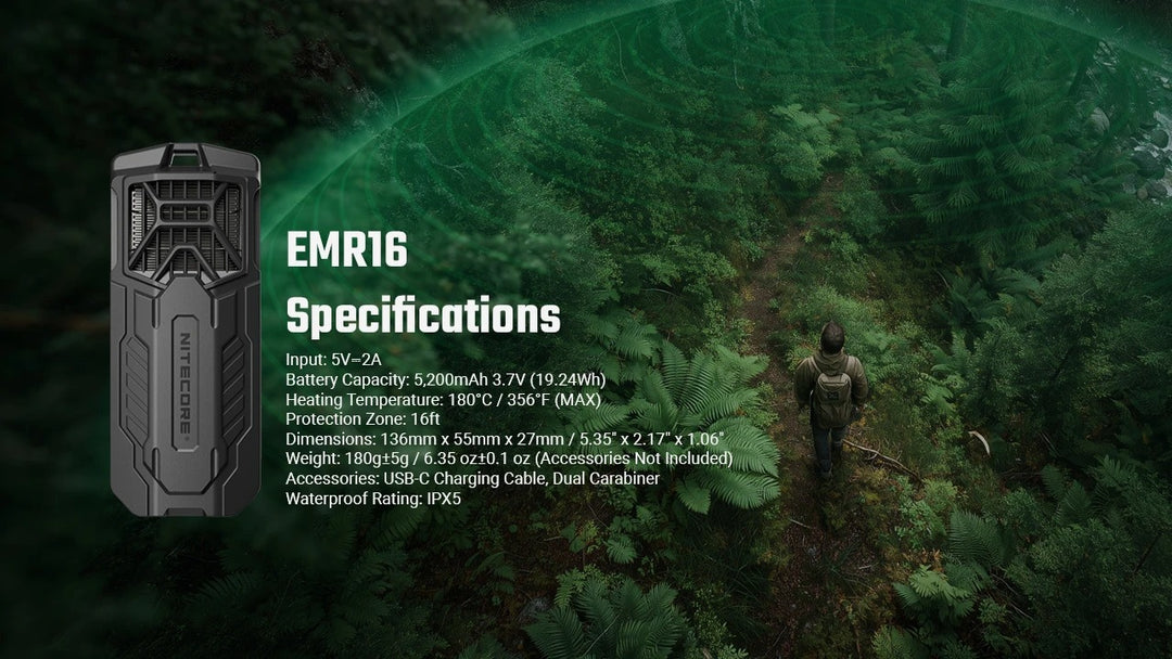 EMR16 Portable Electronic Mosquito Repellent