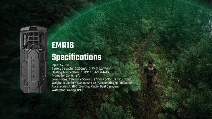 EMR16 Portable Electronic Mosquito Repellent