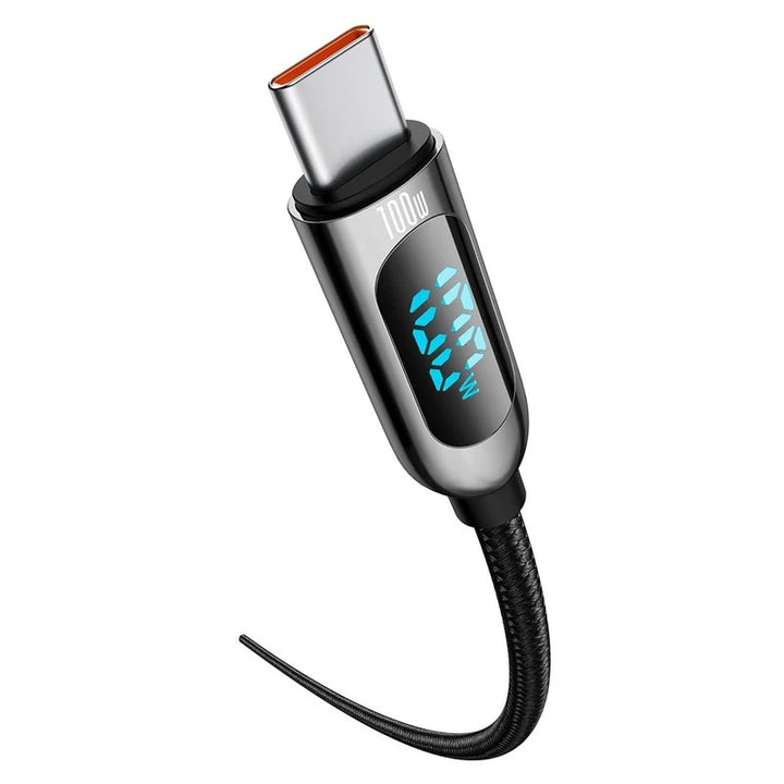 Baseus 100W Display Fast Charging Cable USB-C (1m)