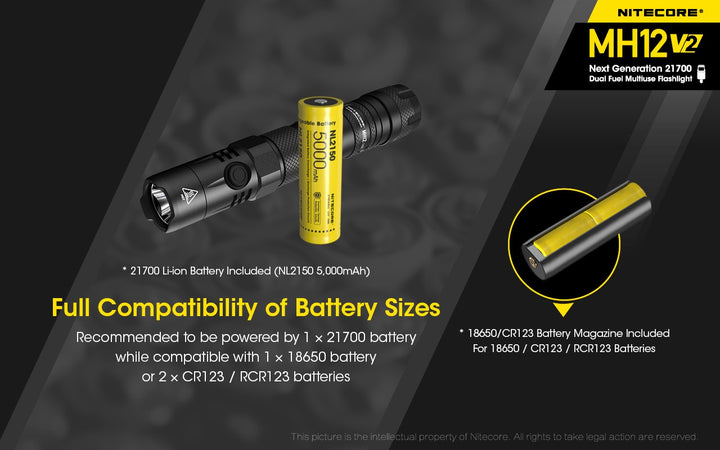 MH12 V2 - 1200 lumens