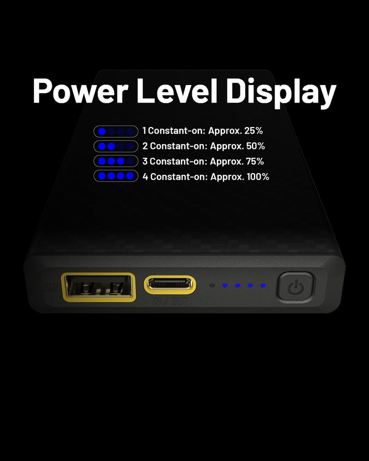 SUMMIT 10000 Low Temperature Resistant Carbon Fiber Energy Brick (10,000mAh 3A)